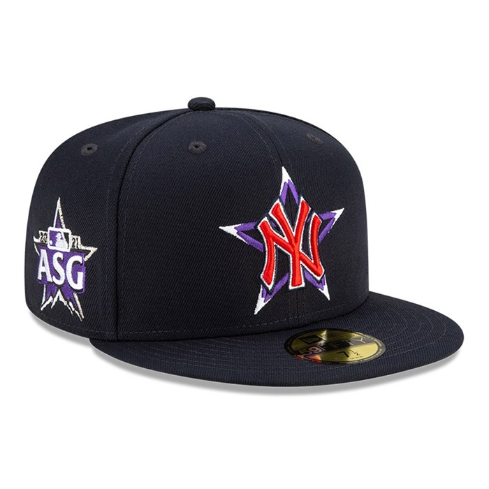 New York Yankees MLB All Star Game 59FIFTY Lippis Laivastonsininen - New Era Lippikset Tukkukauppa FI-158926